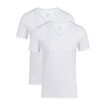 2P S/S V-neck-T-shirts-Calvin Klein-Aandahls