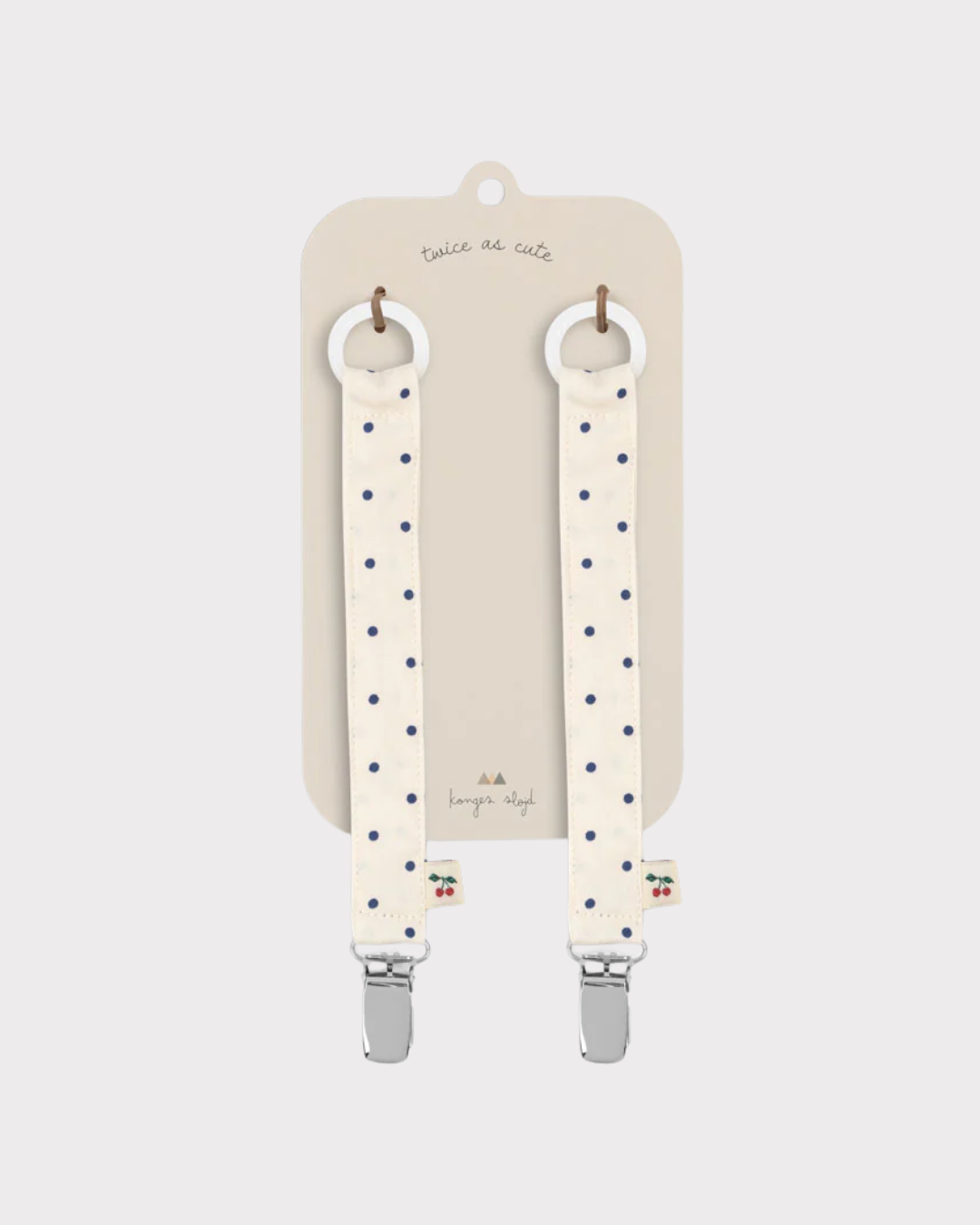 2Pack Pacifier Strap-Tilbehør-Konges Sløjd-Aandahls