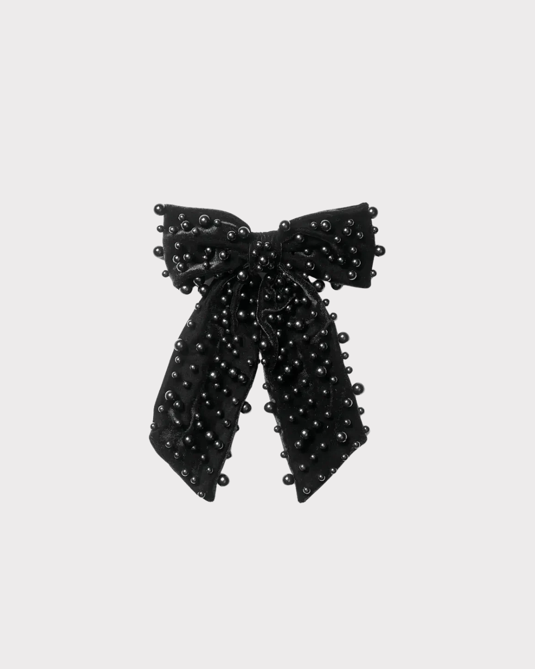 Day Pearly Velvet Bow