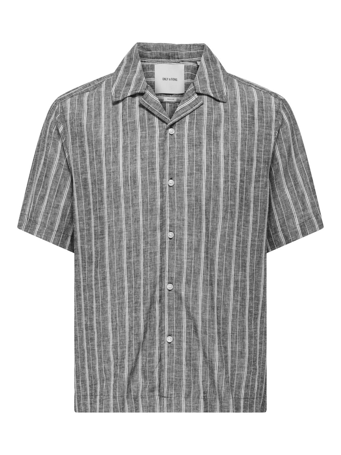 ONSSEPPO STRIPED SS SHIRT 0311-Skjorte-Only & Sons-Aandahls