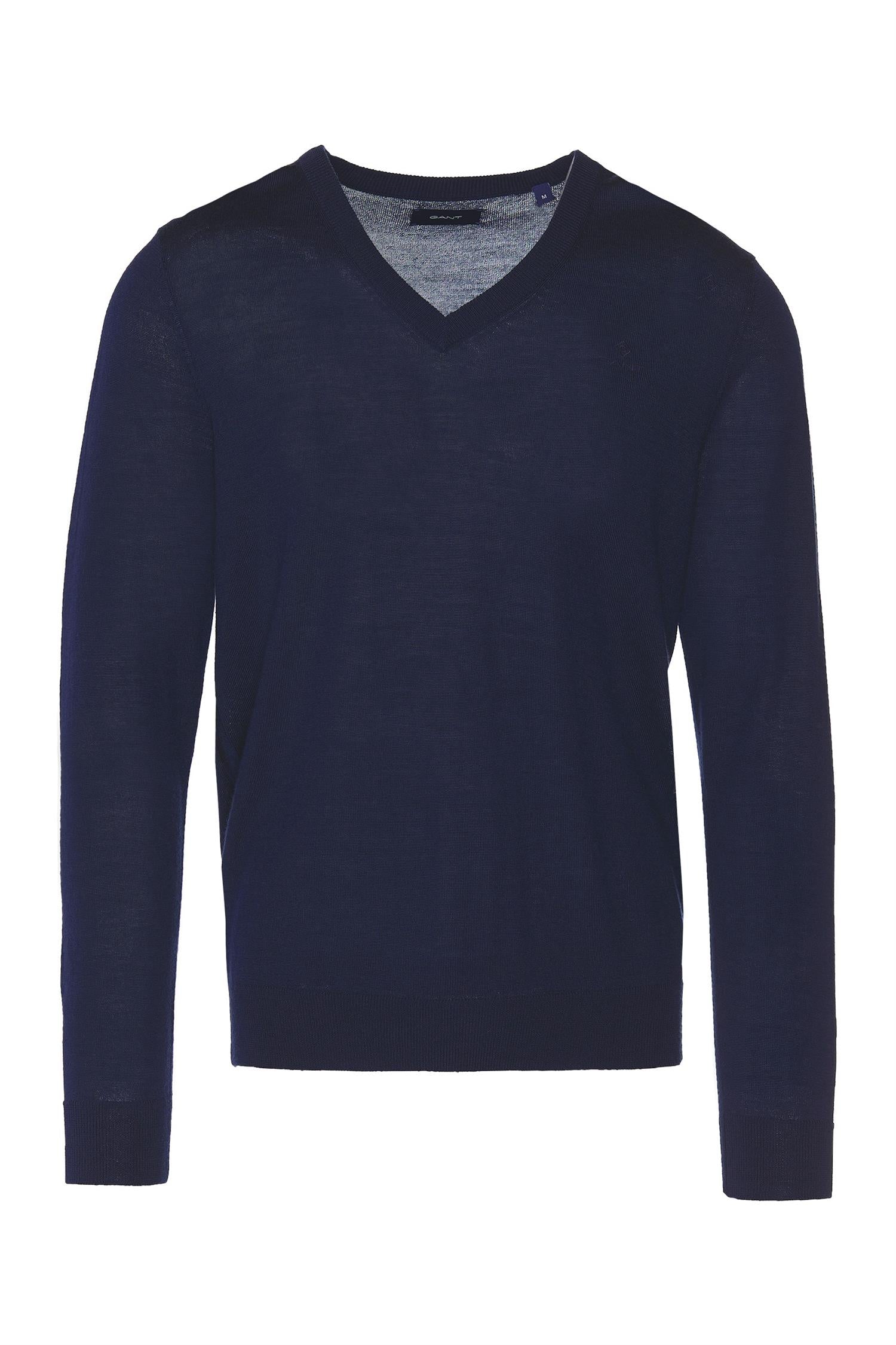 Washable merino v-neck