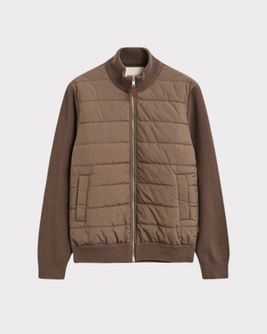 Hybrid Zipped Cardigan