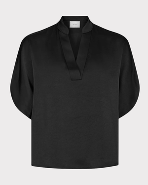 Anelle Heavy Sateen Blouse