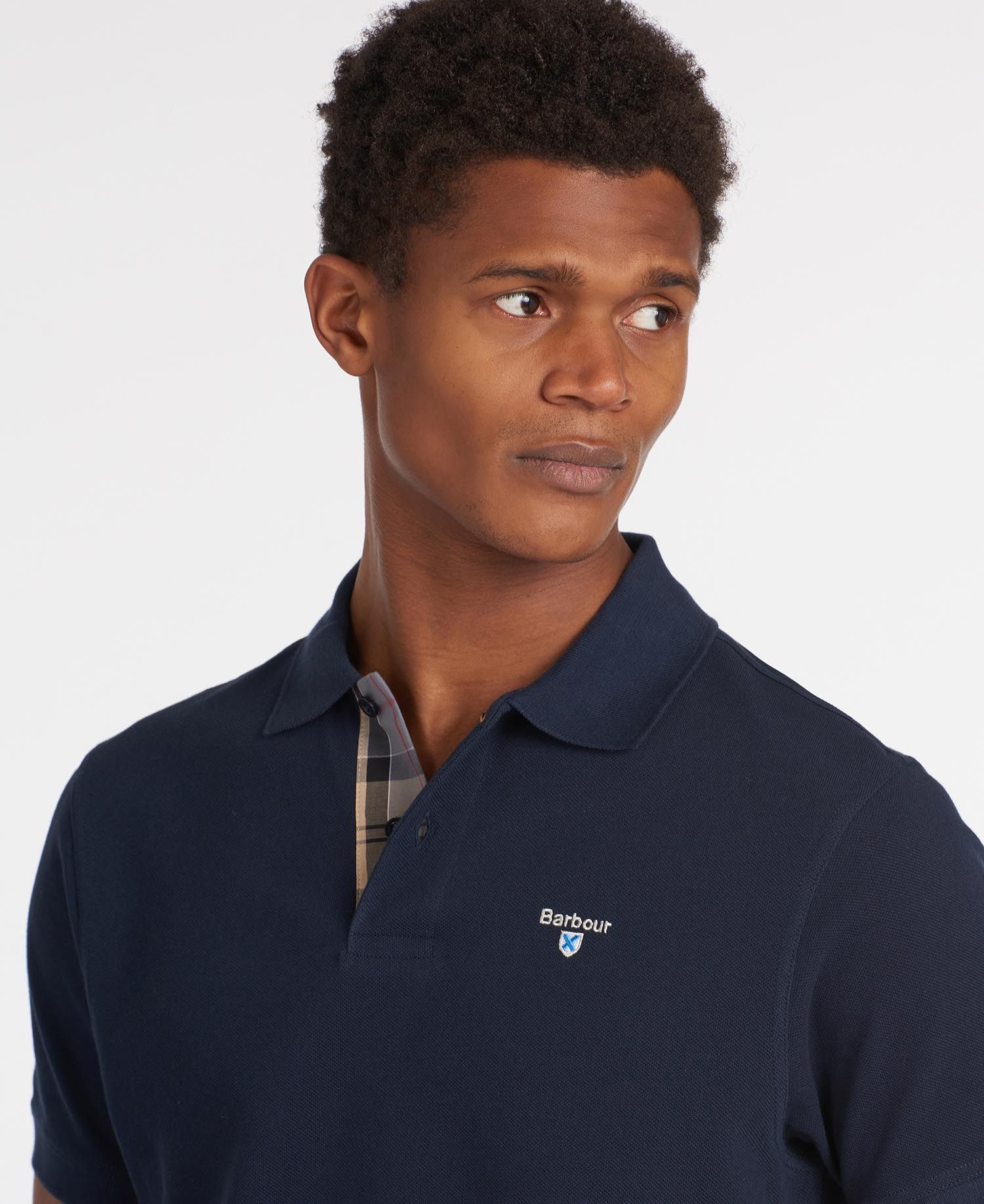 Tartan Pique Polo