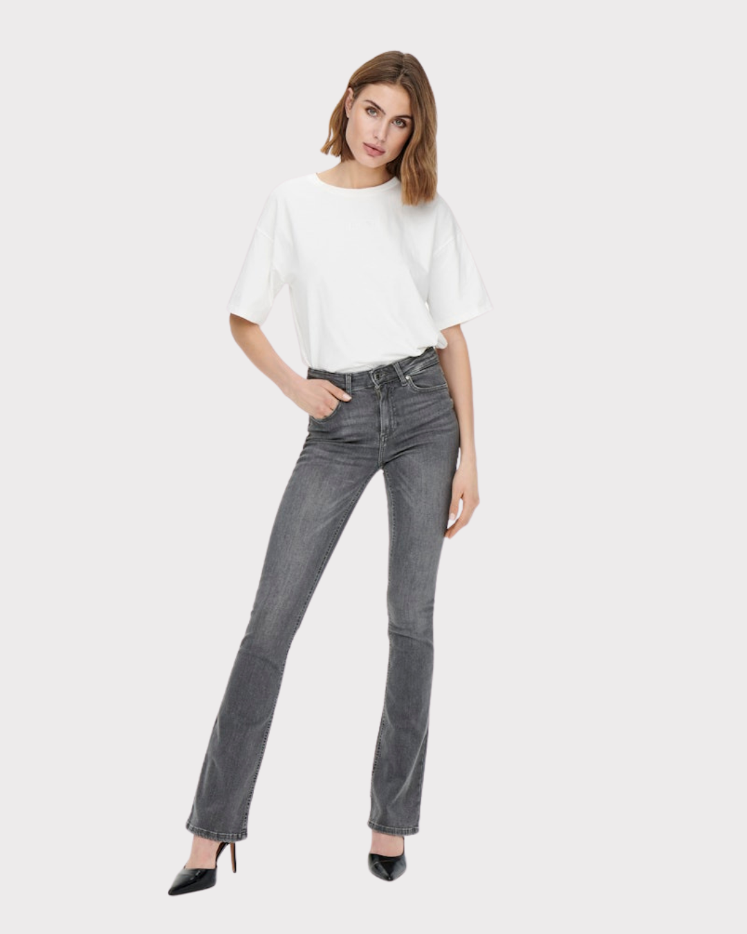 Onlblush Mid Flared Tai0918 Noos