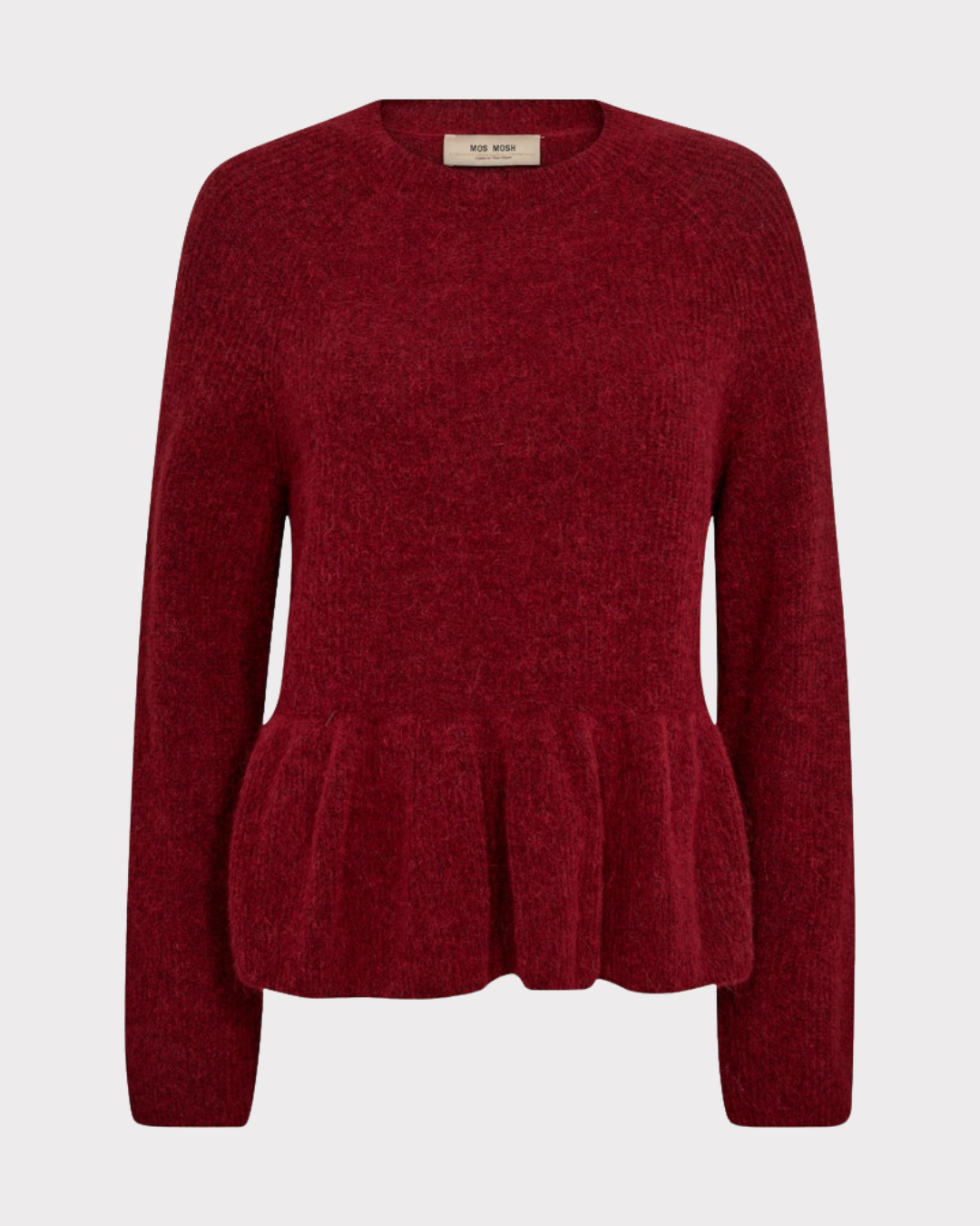 Mmthora O-Neck Frill Knit
