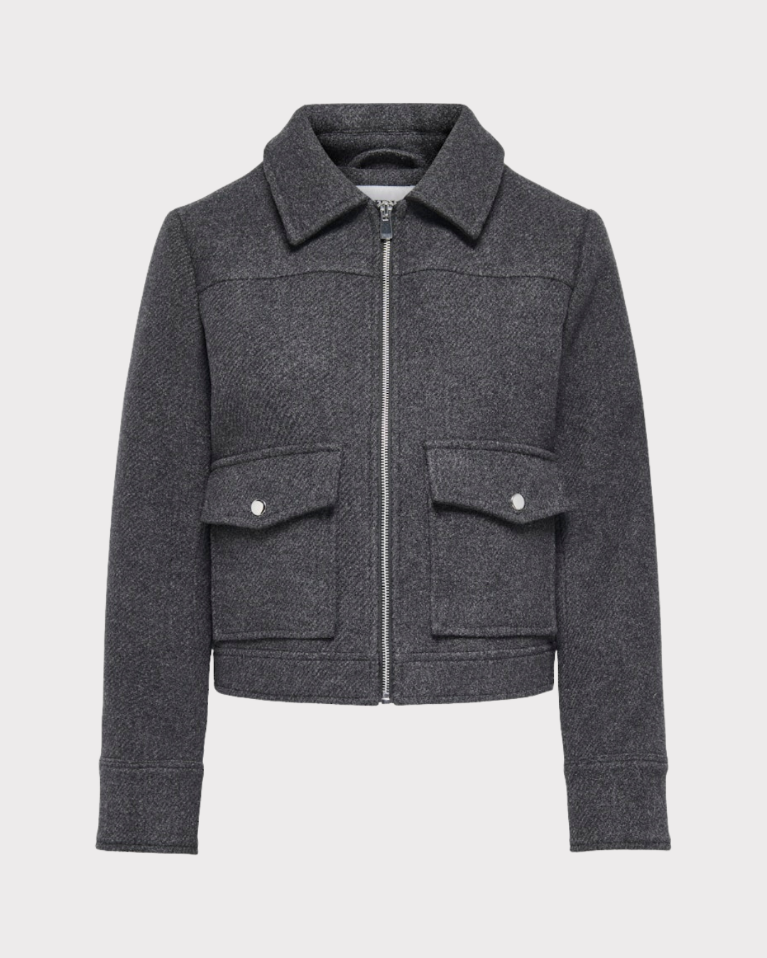 Jdynelly Short Zip Jacket Otw Hab