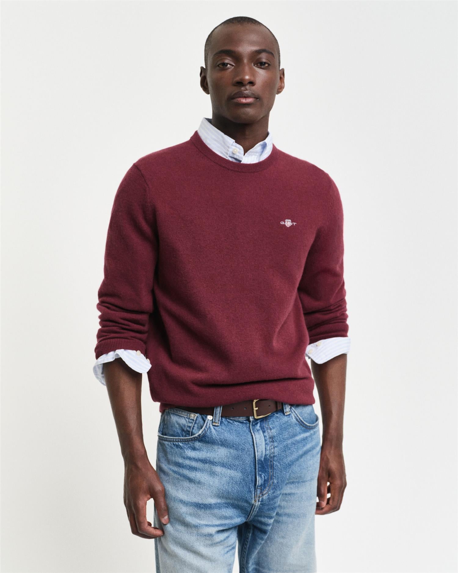 Extra fine lambswoool c-neck