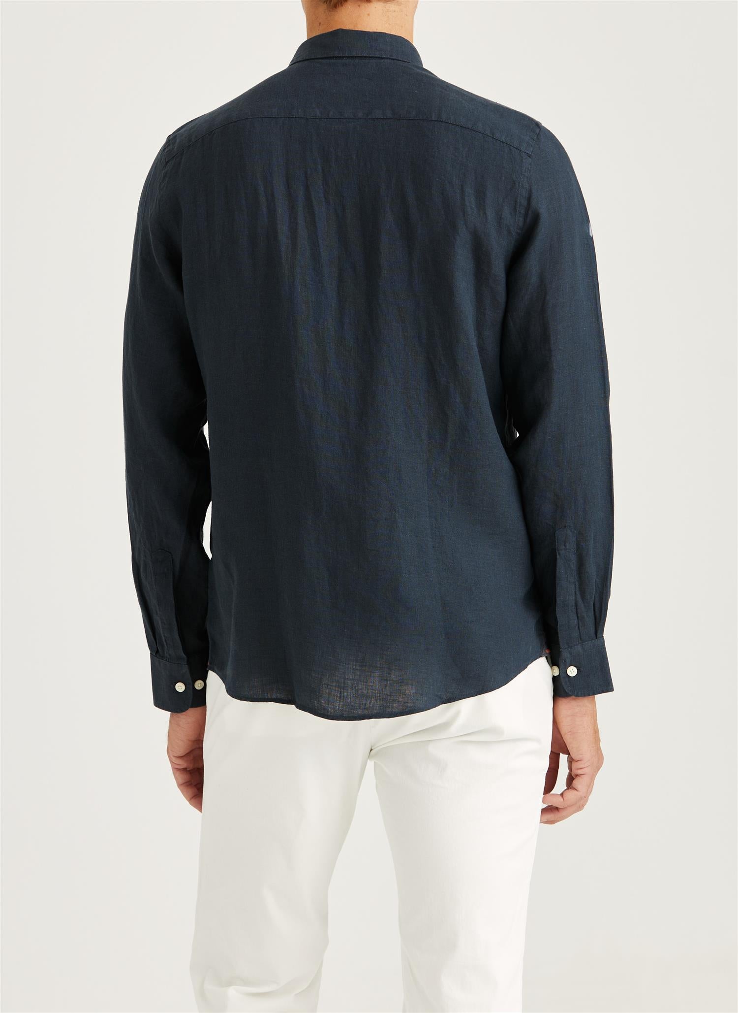 Douglas BD Linen Shirt LS