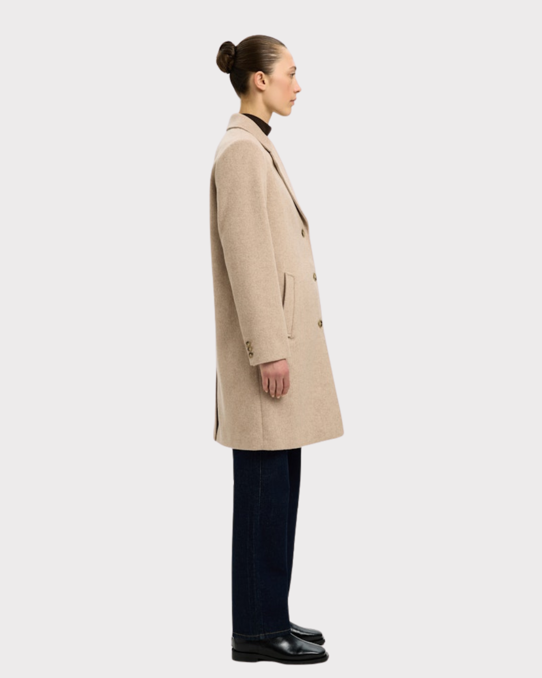 Sasja Wool Blend Coat