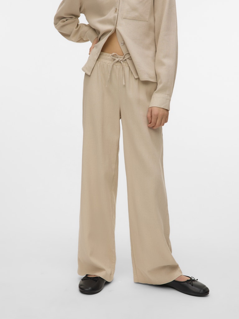 Vmjesmilo Hw Wide Pants Wvn Ga Girl