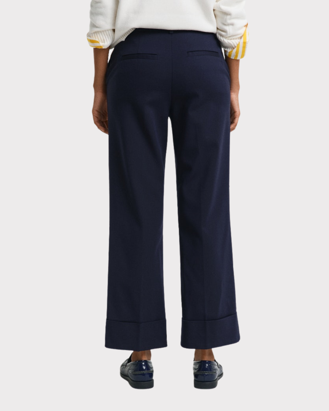 Turn up crease pants