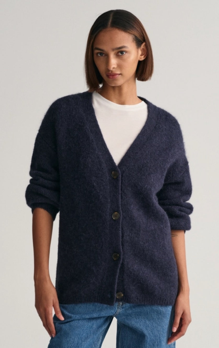 Hairy Texture v-Neck