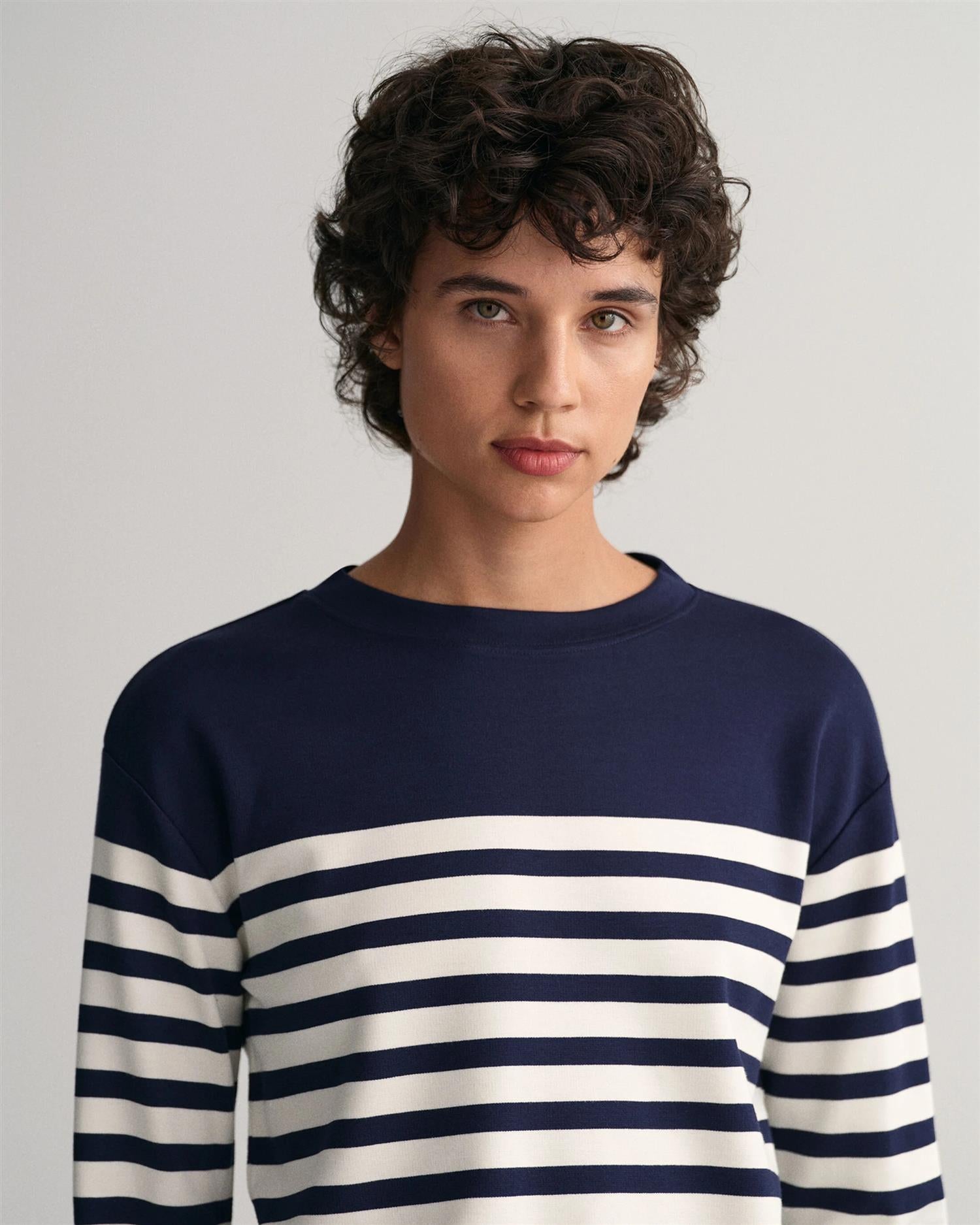 STRIPED LS T-SHIRT