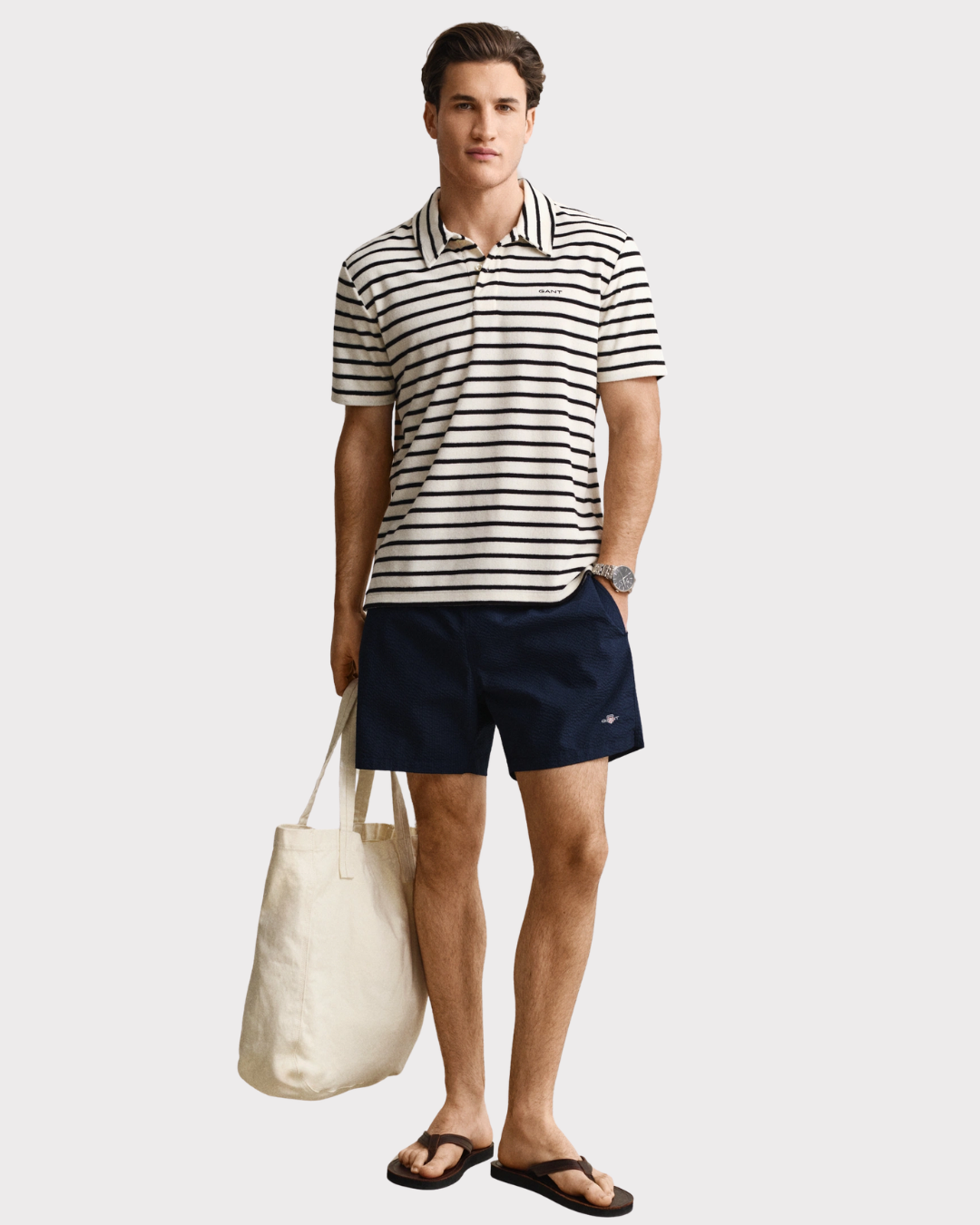 Seersucker Swim Shorts