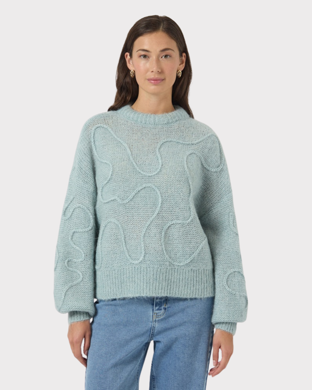 Yasbrida Ls Wool Blend Knit Pullover-Genser-YAS-Aandahls