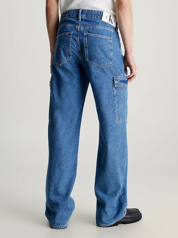 90`s Loose Cargo-Jeans-Calvin Klein-Aandahls