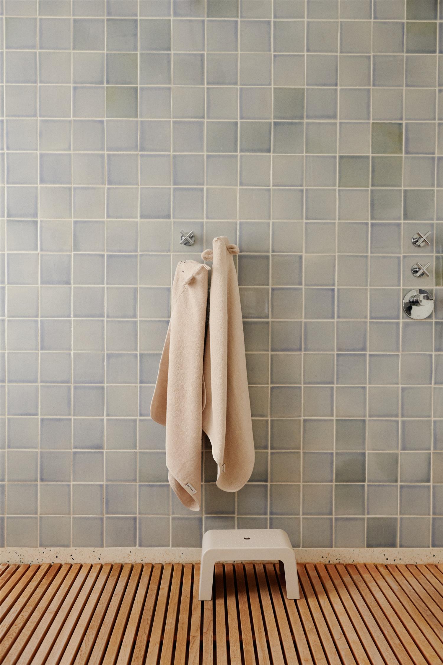Albert polarbear hooded towel-Tilbehør-Liewood-Aandahls