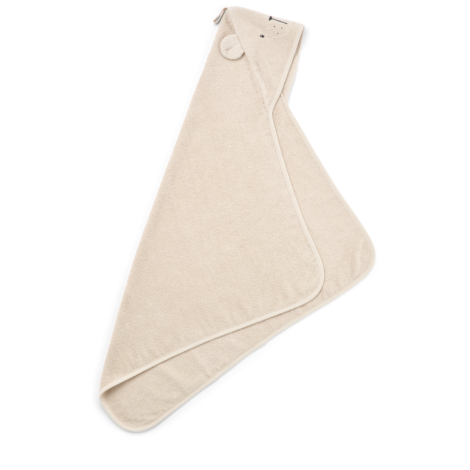 Albert polarbear hooded towel-Tilbehør-Liewood-Aandahls