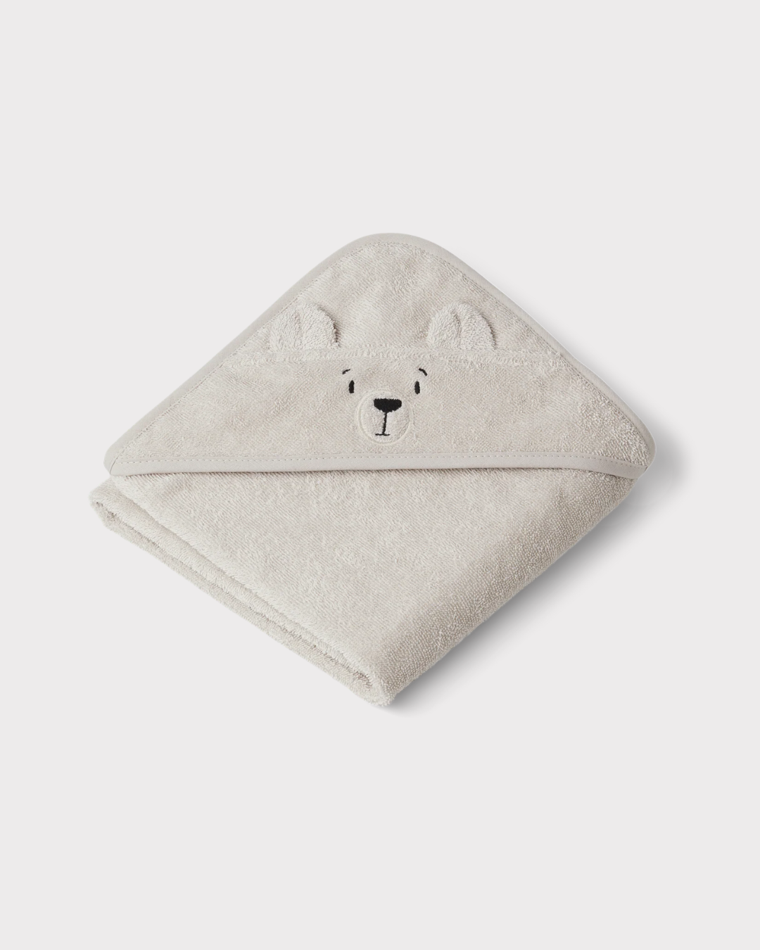 Albert polarbear hooded towel-Tilbehør-Liewood-Aandahls
