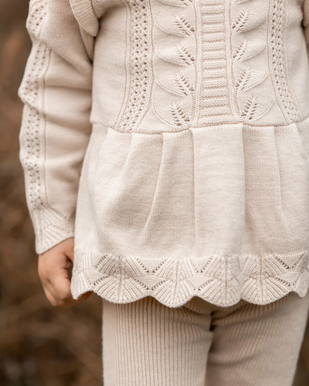 Alilly Peplum Pullover-Genser-Fliink-Aandahls