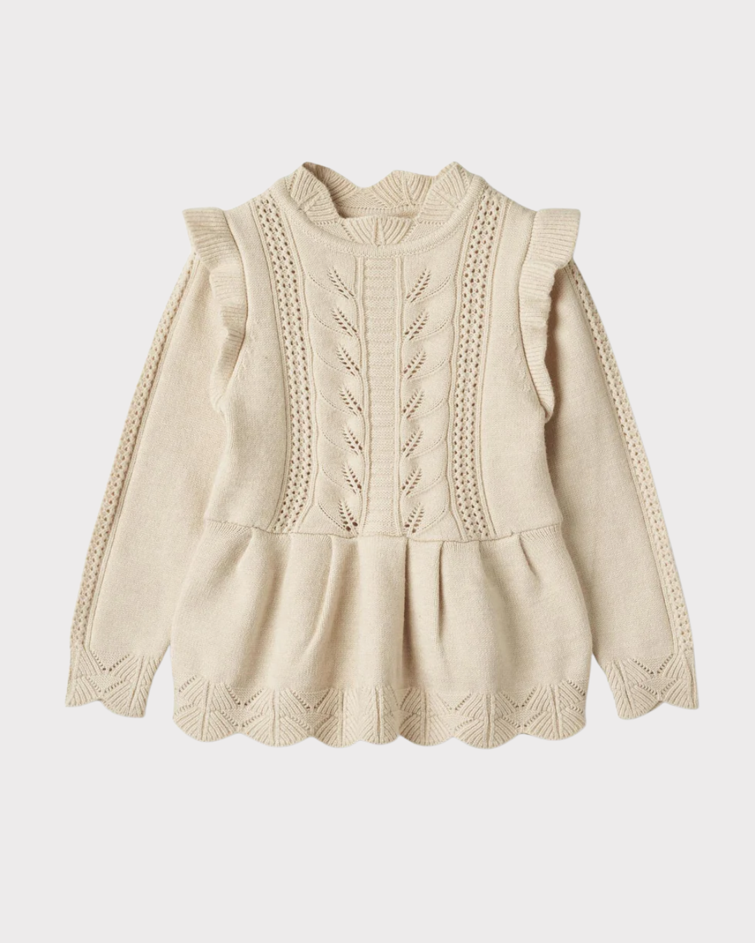 Alilly Peplum Pullover-Genser-Fliink-Aandahls