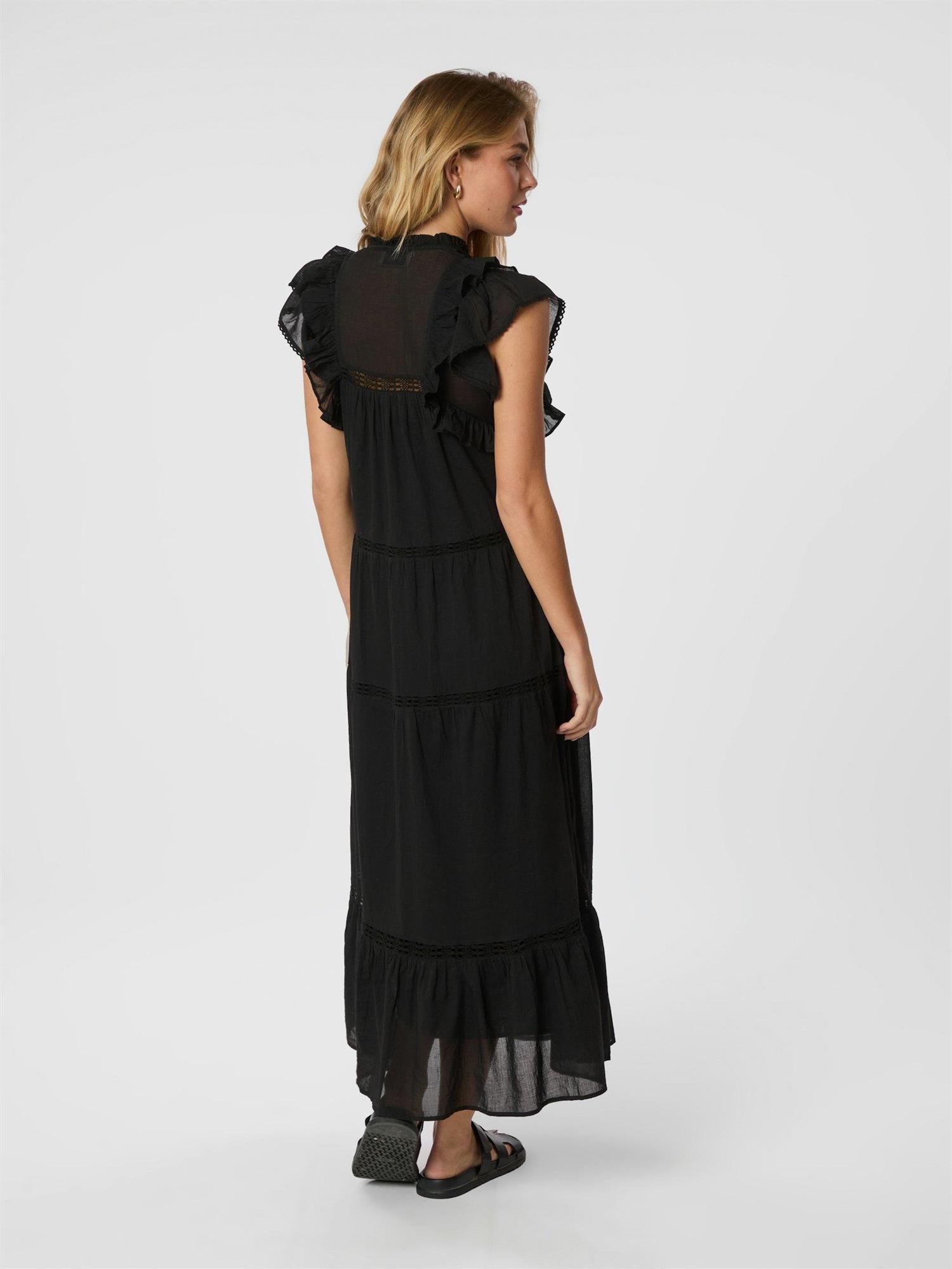 Ankita S Voile Dress-Kjole-Neo Noir-Aandahls