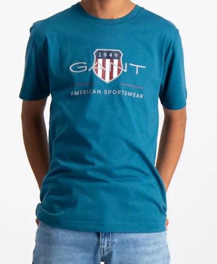 Archive Shield ss t-shirt-T-shirt-Gant-Aandahls