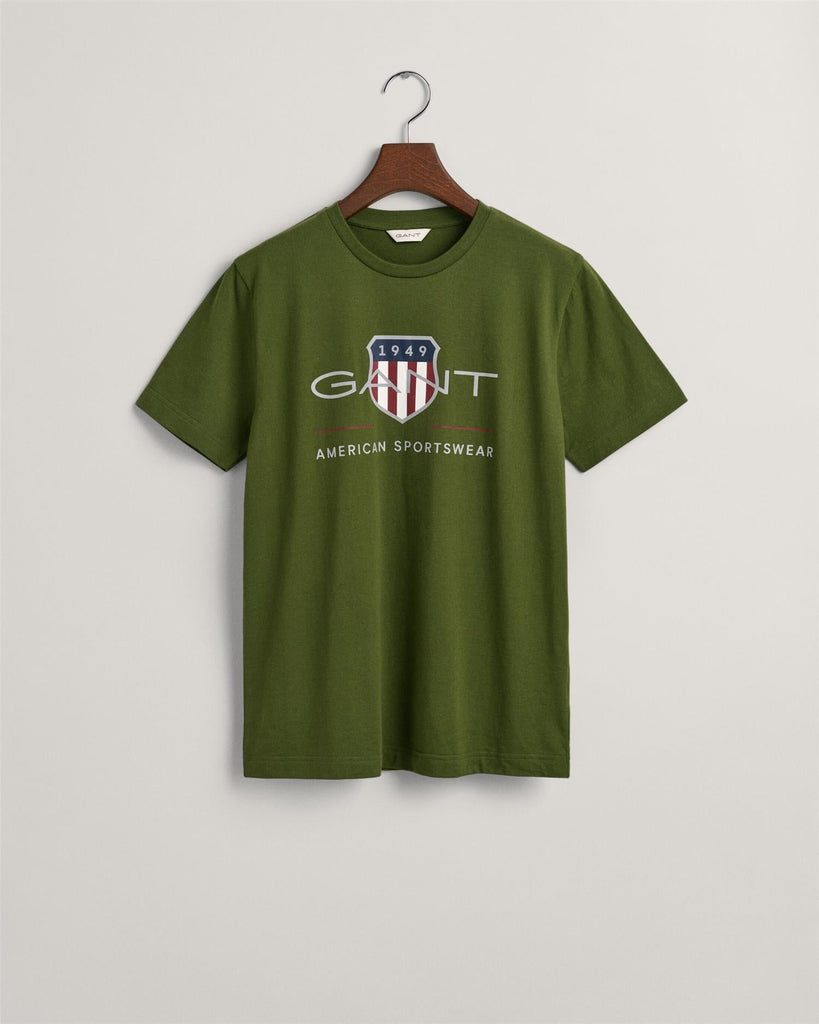 Archive shield ss t-shirt-T-shirt-Gant-Aandahls