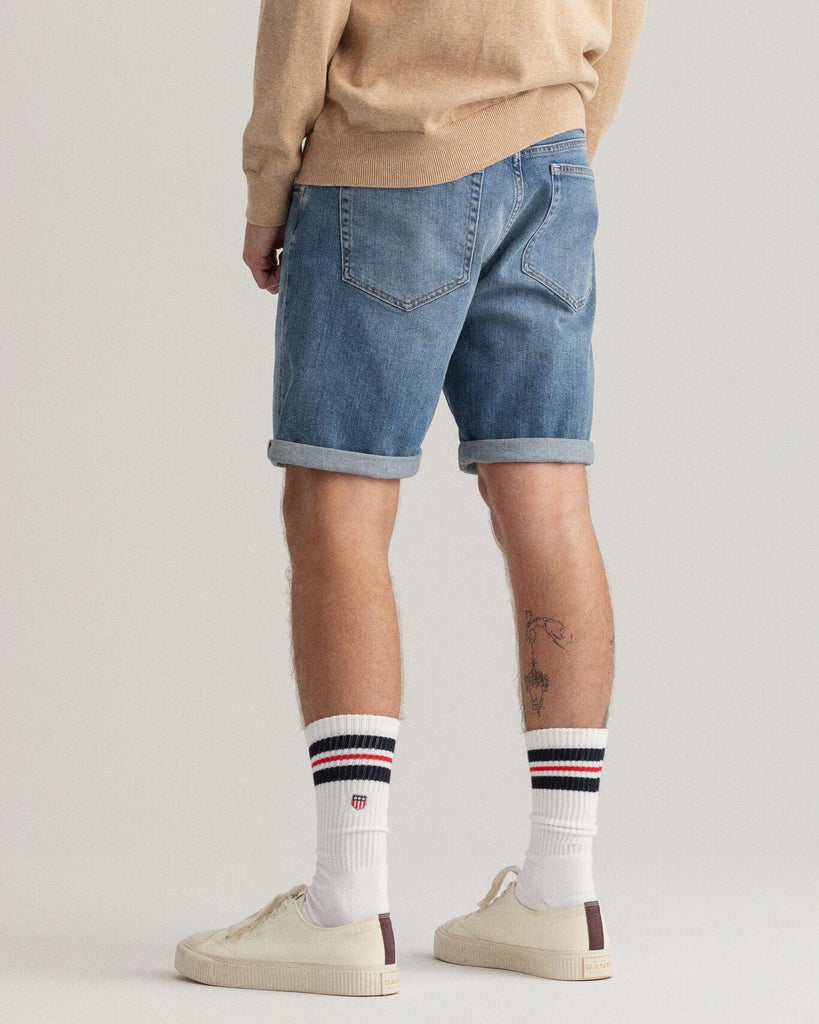 Arley Gant jeans shorts-Shorts-Gant-Aandahls