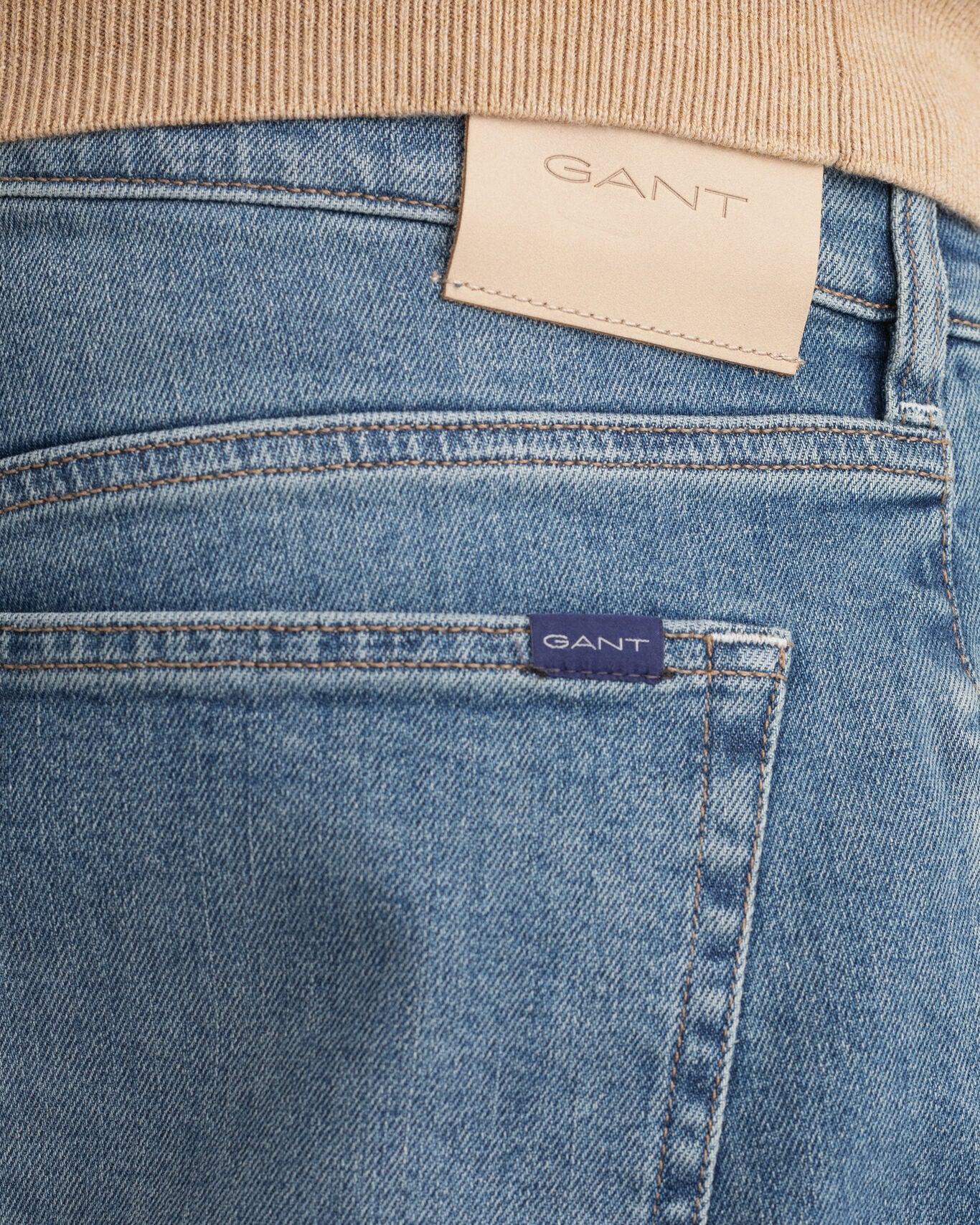 Arley Gant jeans shorts-Shorts-Gant-Aandahls