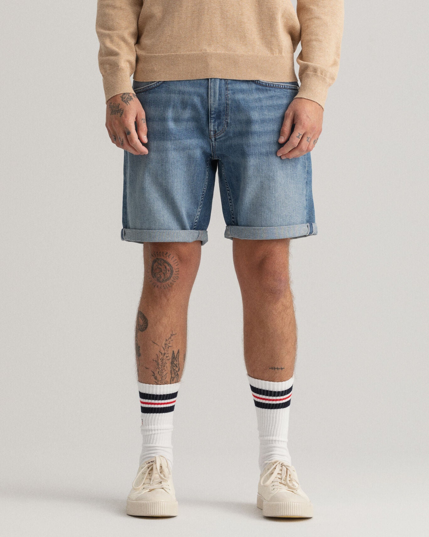 Arley Gant jeans shorts-Shorts-Gant-Aandahls