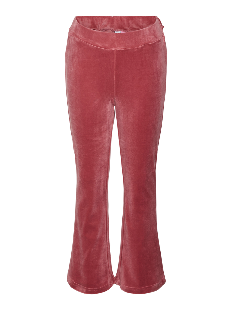 Athena velvet hw flare pants-Bukser-Vero Moda Girl-Aandahls