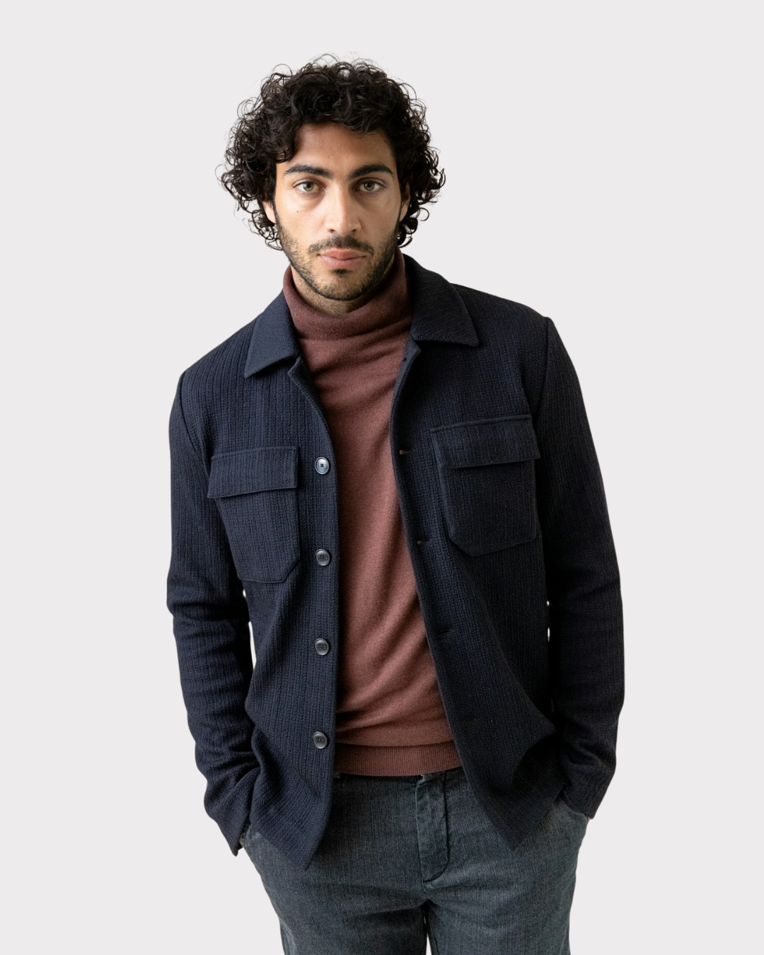 Austin Knit Overshirt-Genser-Mos Mosh-Aandahls