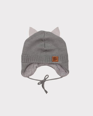 Babylue Merinoull-Hodeplagg-Kattnakken-Aandahls