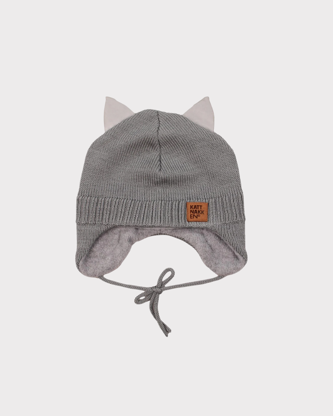 Babylue Merinoull-Hodeplagg-Kattnakken-Aandahls