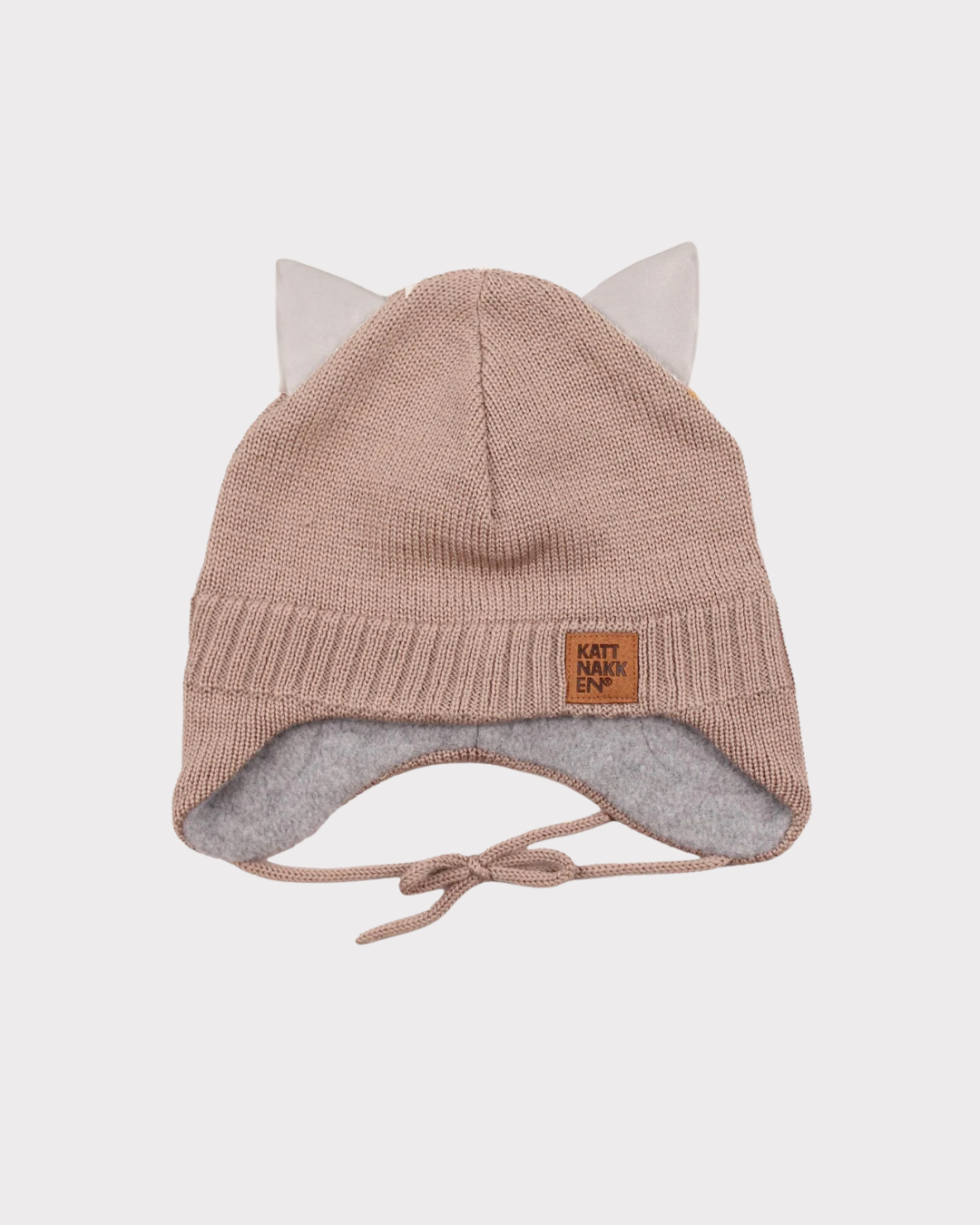 Babylue Merinoull-Hodeplagg-Kattnakken-Aandahls