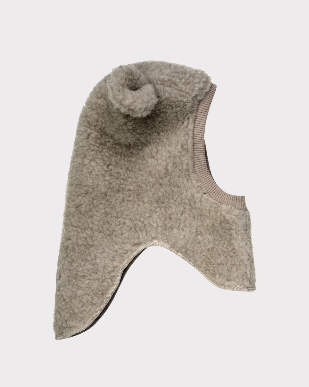 Balaclava Ears Wool Teddy-Hodeplagg-Huttelihut-Aandahls