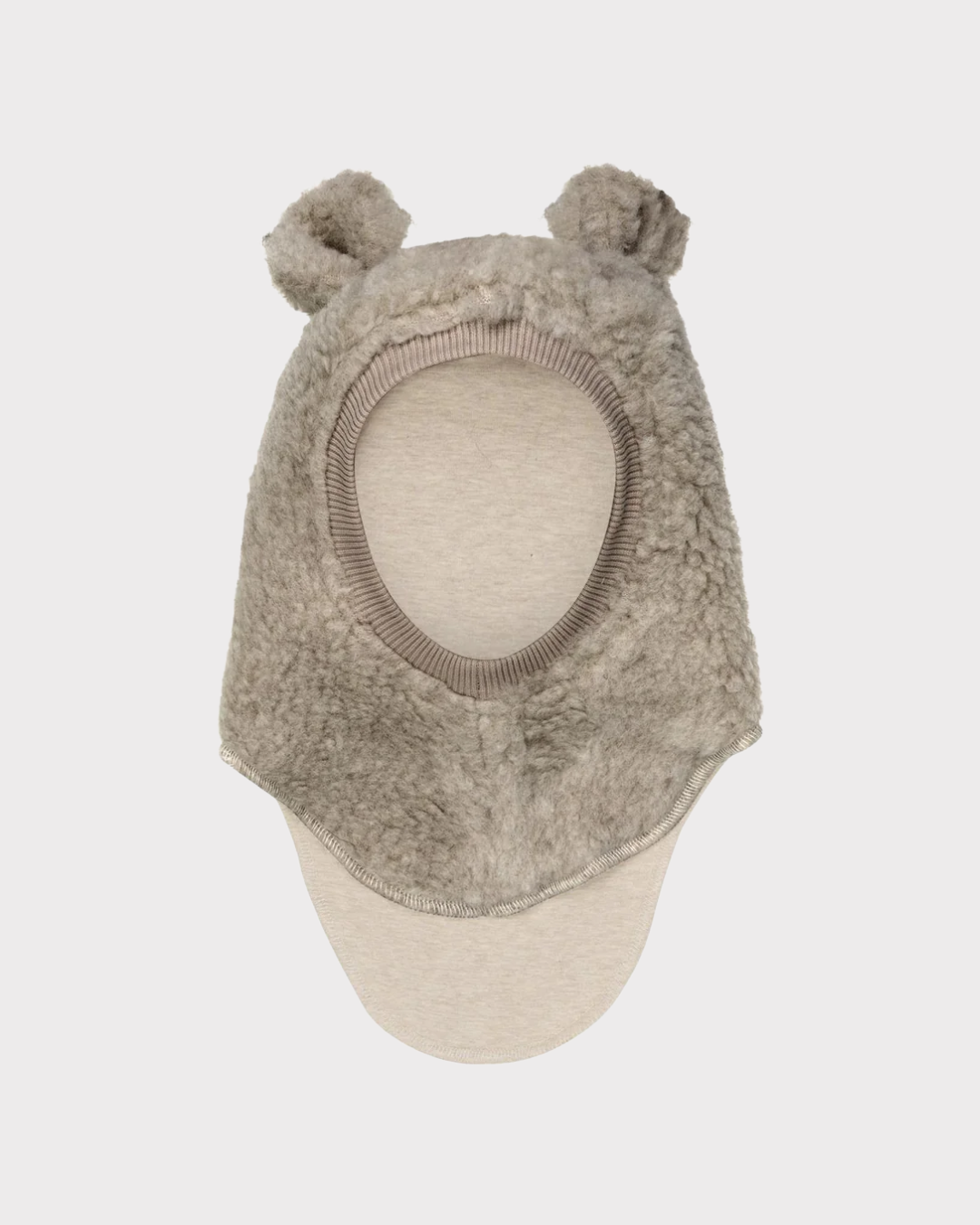 Balaclava Ears Wool Teddy-Hodeplagg-Huttelihut-Aandahls