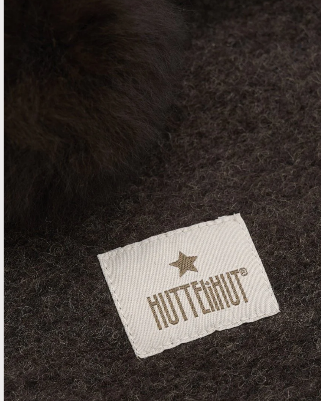 Balaclava Wool Alpaca Pompoms-Hodeplagg-Huttelihut-Aandahls