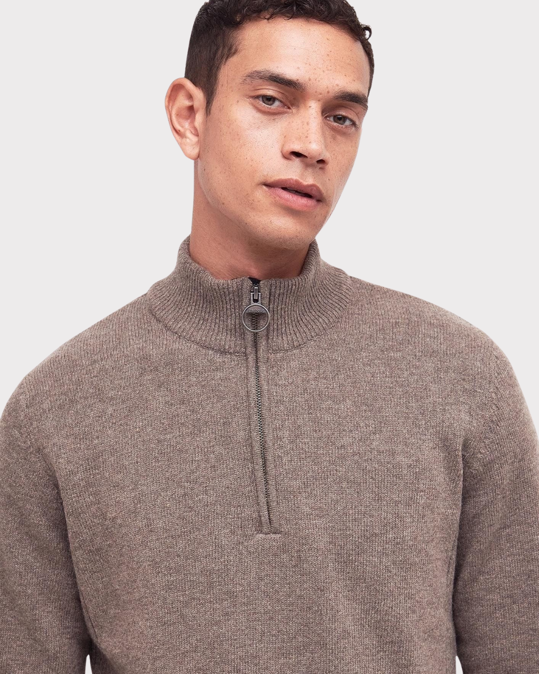 Barbour Holden Half Zip-Strikk-Barbour-Aandahls