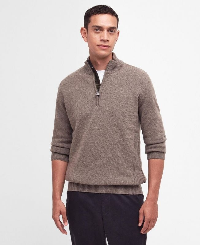 Barbour Holden Half Zip-Strikk-Barbour-Aandahls