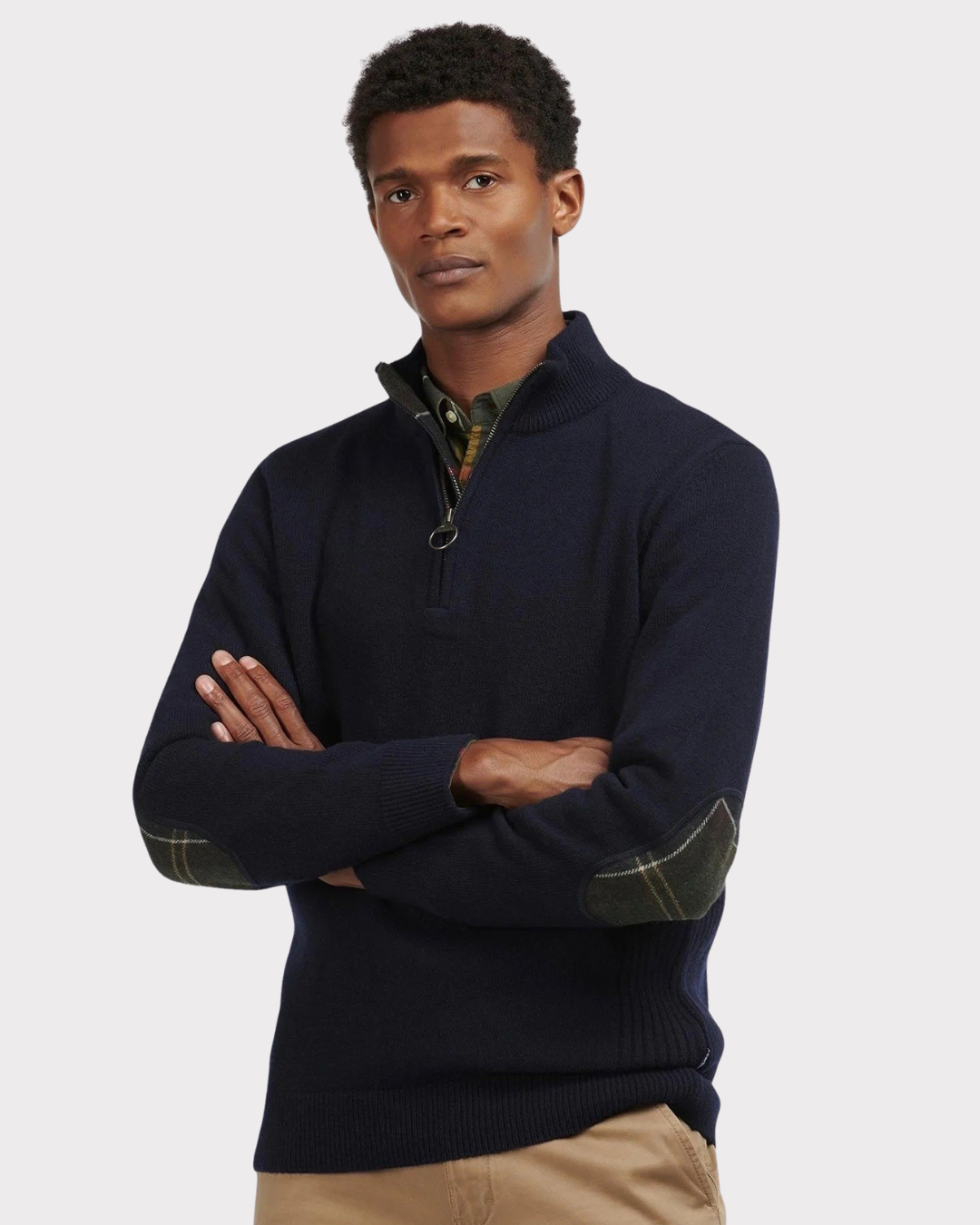 Barbour Holden Half Zip-Strikk-Barbour-Aandahls