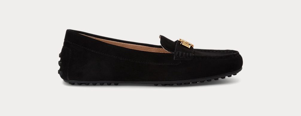 Barnsbury Suede Loafer-Sko-Ralph Lauren-Aandahls