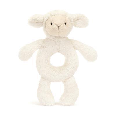Bashful Lamb RingRattle-Tilbehør-Jellycat-Aandahls