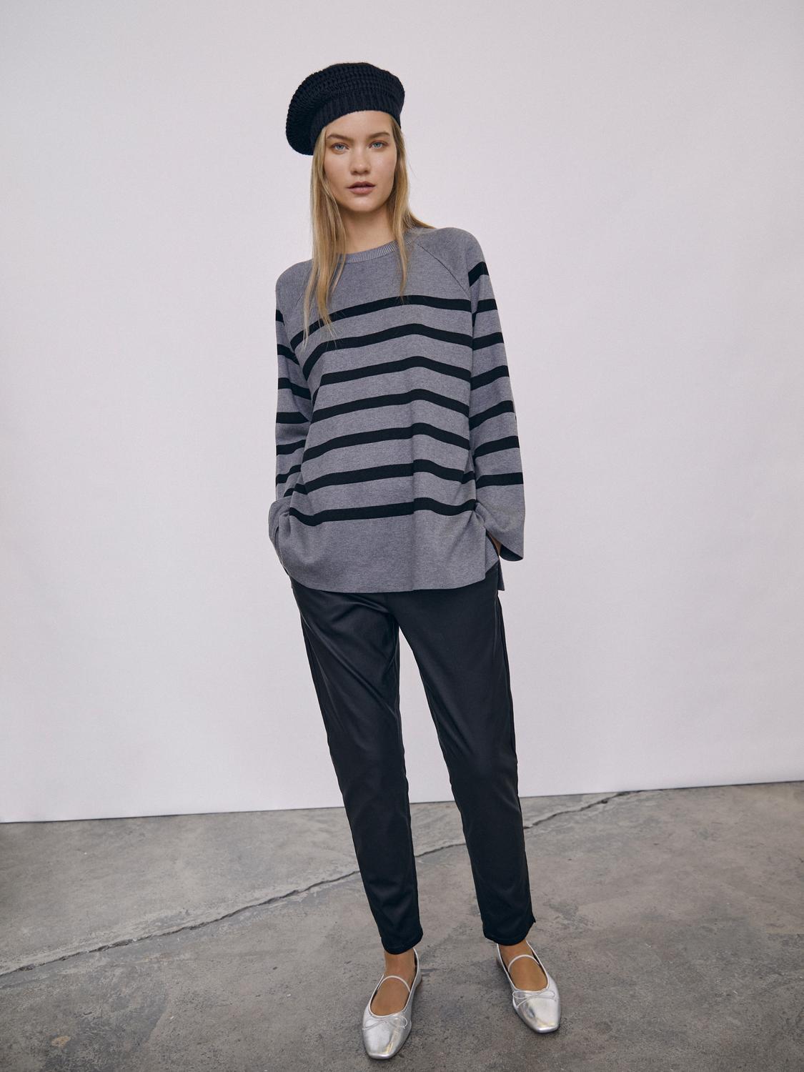 Belle lisa coated pant-Bukser-Object Collectors Item-Aandahls