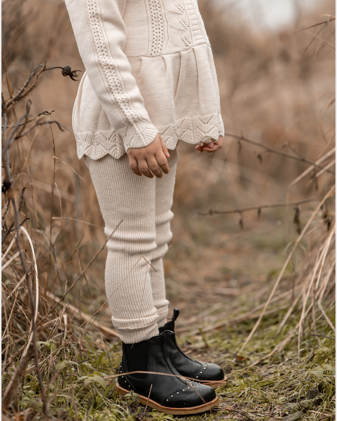 Benna Rib Leggin-Bukse-Fliink-Aandahls