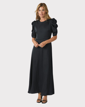 Benuti Solid Dress-Kjole-Neo Noir-Aandahls