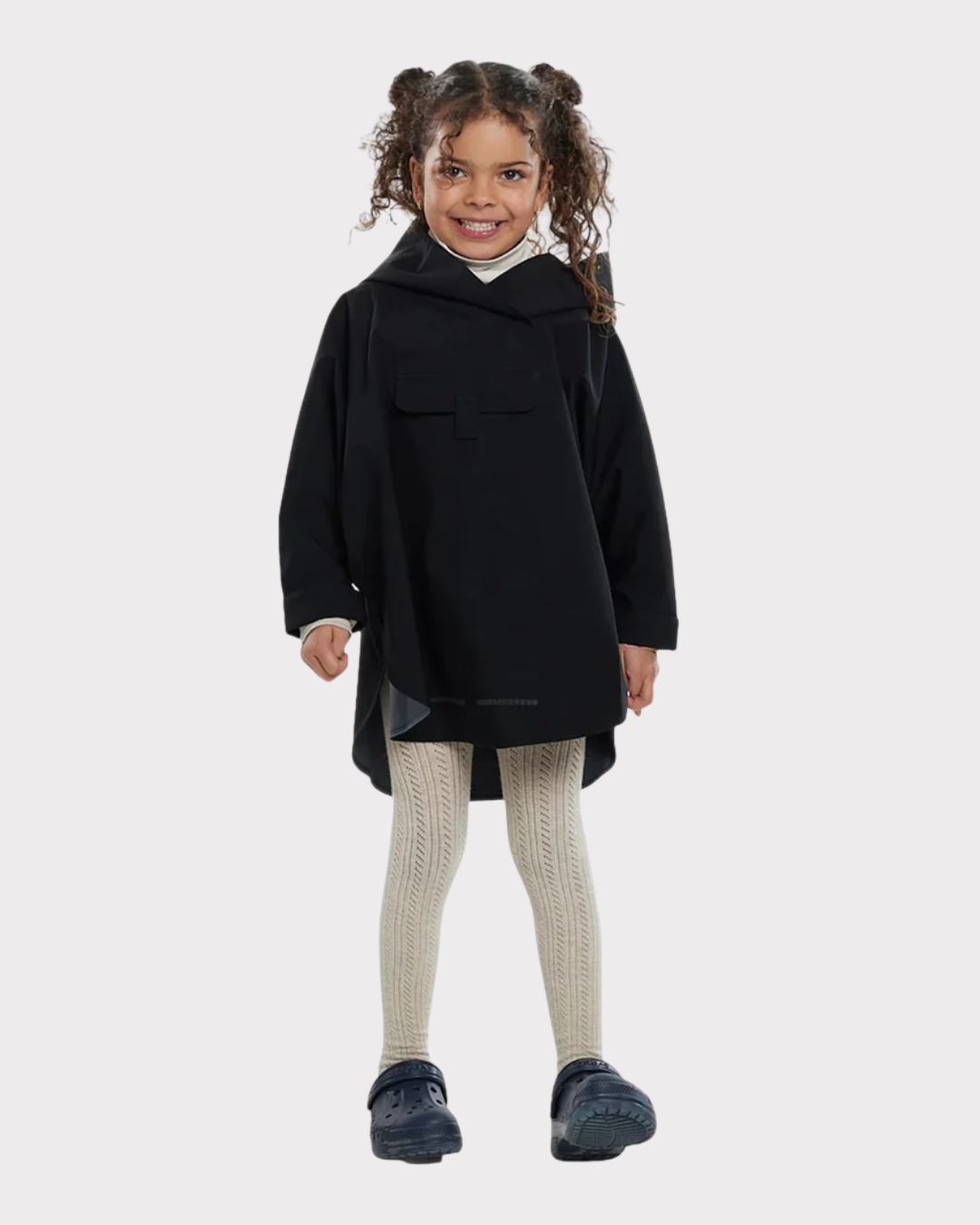 Bergen Mini Poncho-Yttertøy-Blæst-Aandahls