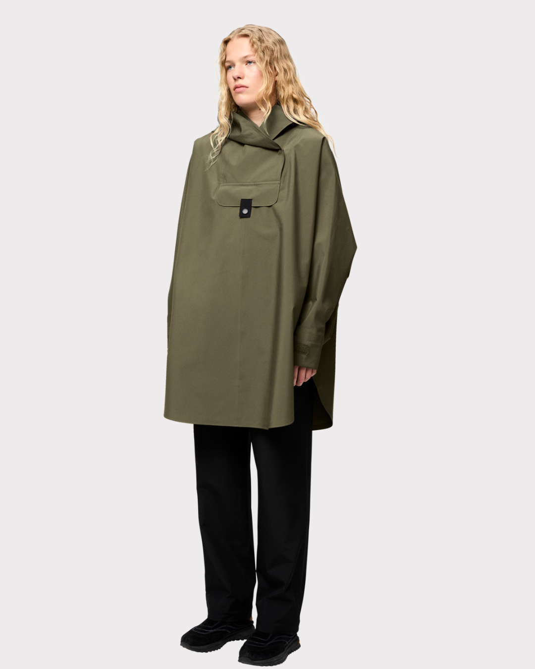 Bergen Poncho-Ytterjakker-Blæst-Aandahls